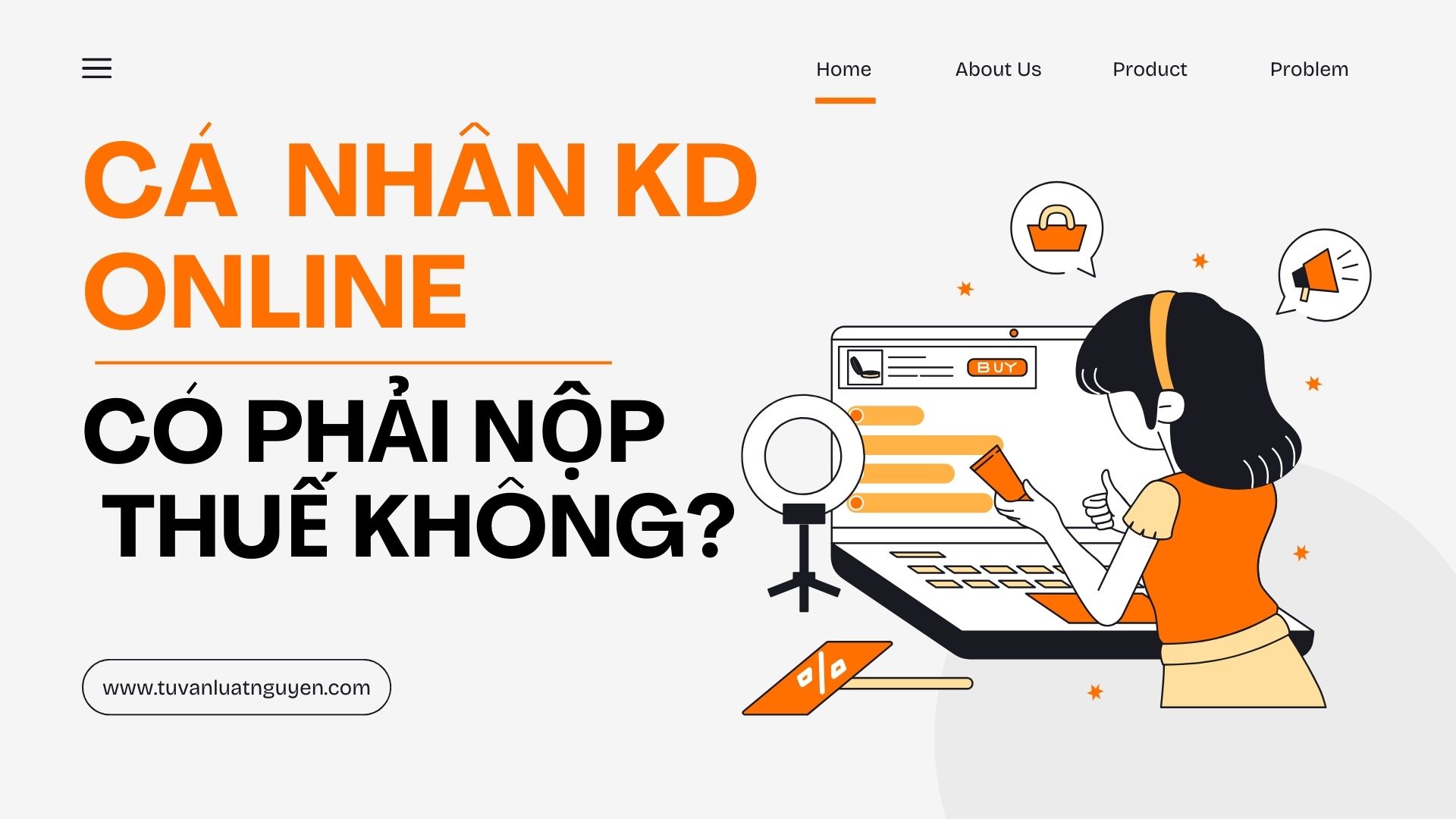 Thu thuế hoạt động live stream bán hành trực tuyến